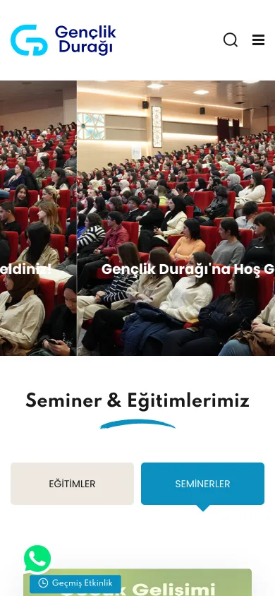 Gençlik Durağı mobil ekran görüntüsü