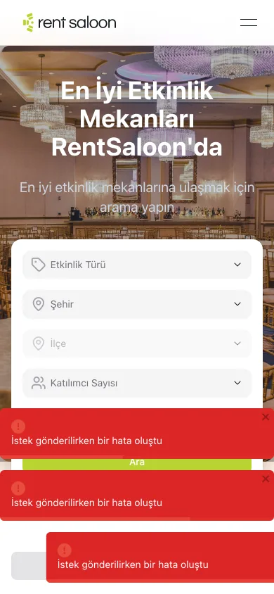 RentSaloon mobil ekran görüntüsü